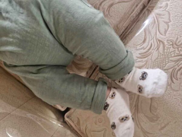 شلوار نخی نوزادی _ کد ۲۱۴
