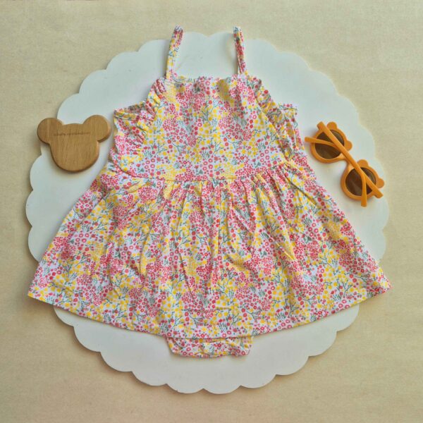 بادی پیراهن گلگلی ساحلی h&m _ کد 232